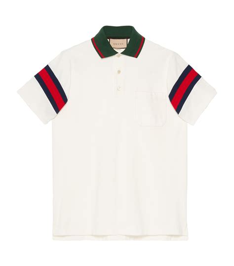 gucci stripe shirt jacket|Gucci plain white t shirt.